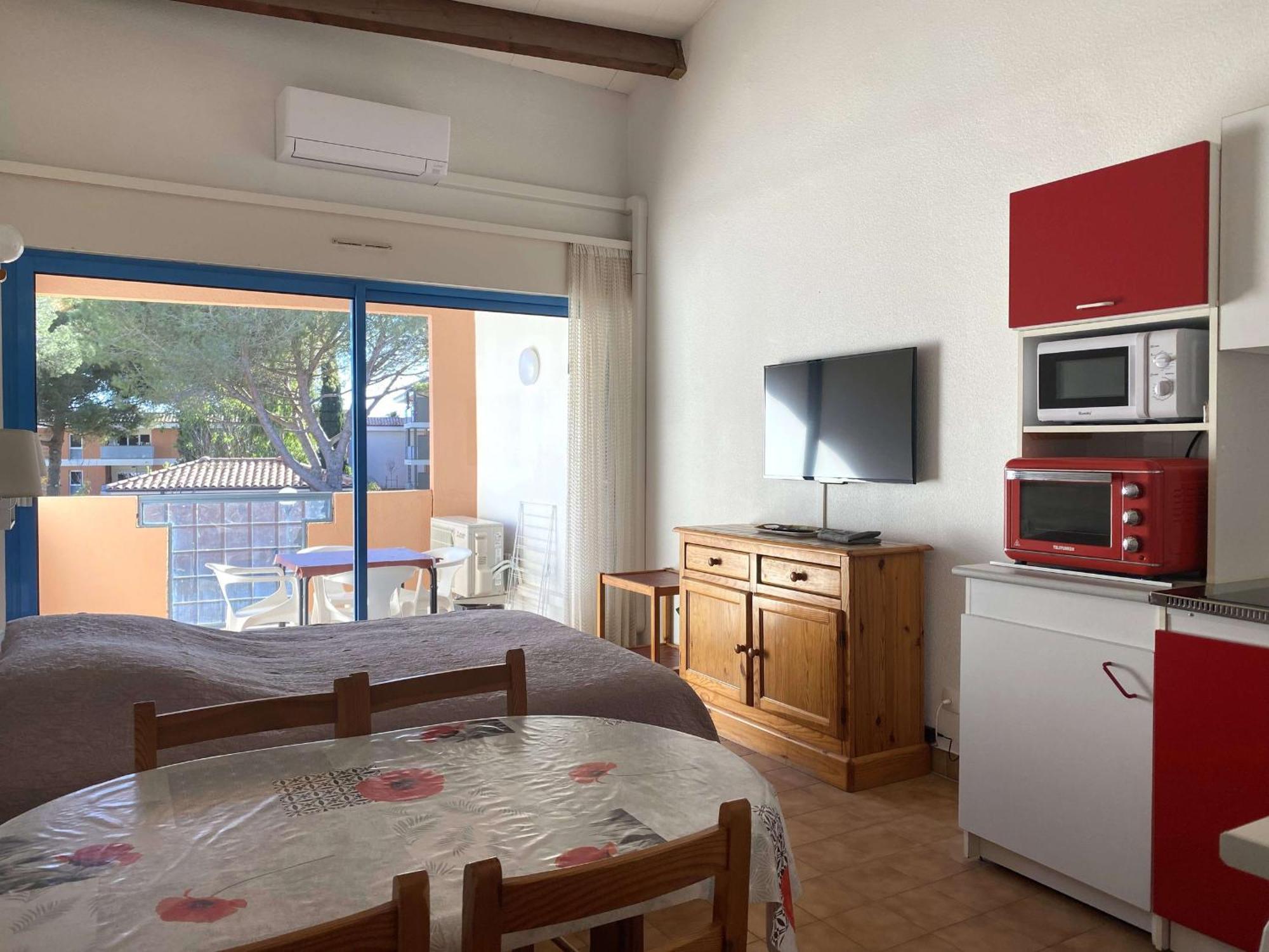 Studio Cosy Avec Terrasse, Parking, Proche Thermes - Balaruc-Les-Bains - Fr-1-553-89 Экстерьер фото